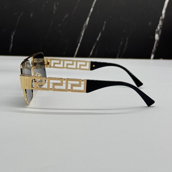 NEW VERSACE VE2290 1002/87 GOLD WOMEN SUNGLASSES MOD 2290 1002/87, VE2290 100287 main image 7
